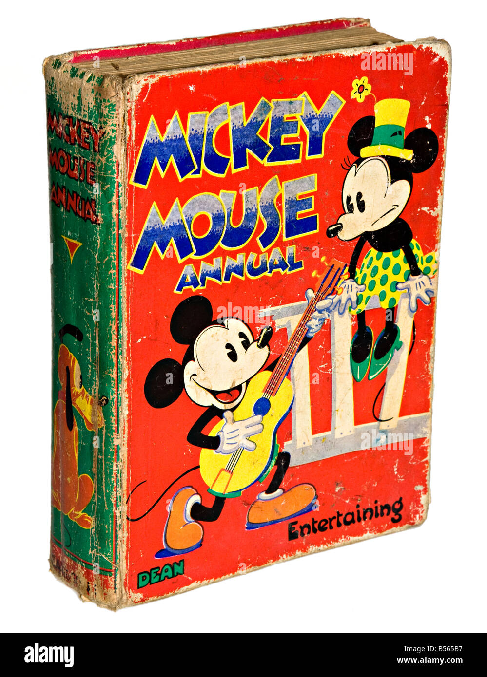 Mickey Mouse libro annuale dal 1935 Foto Stock