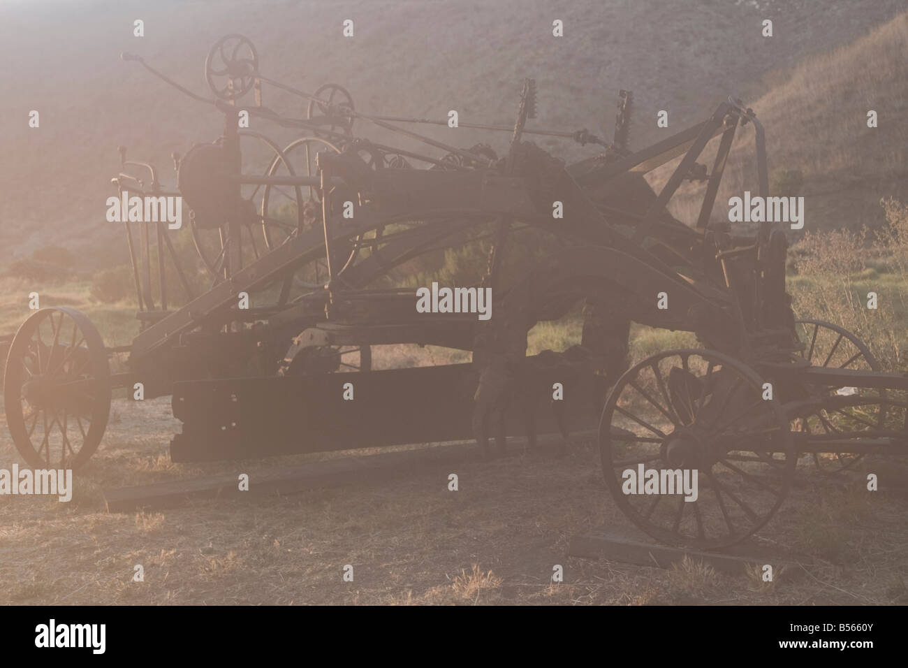 Aratro antico Foto Stock