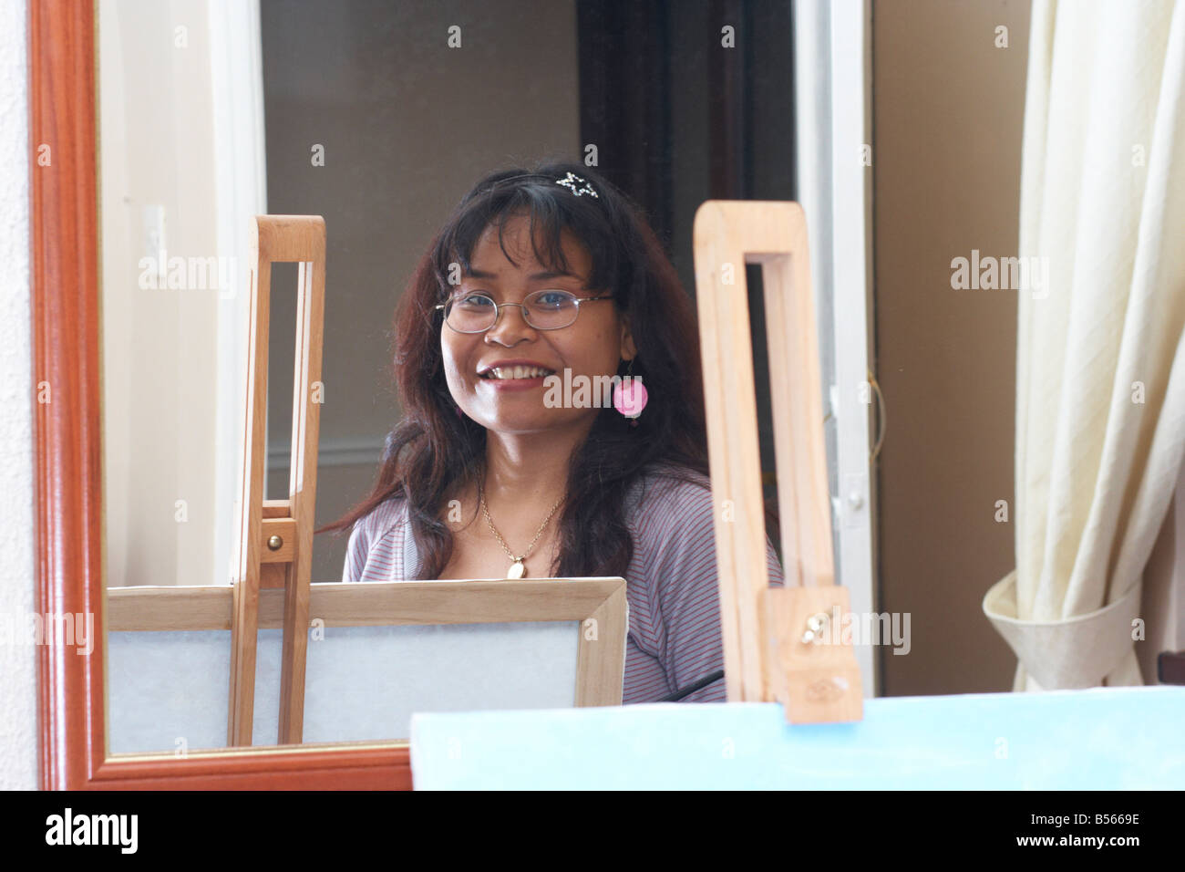 Artista indonesiano,asian,l'arte, Foto Stock