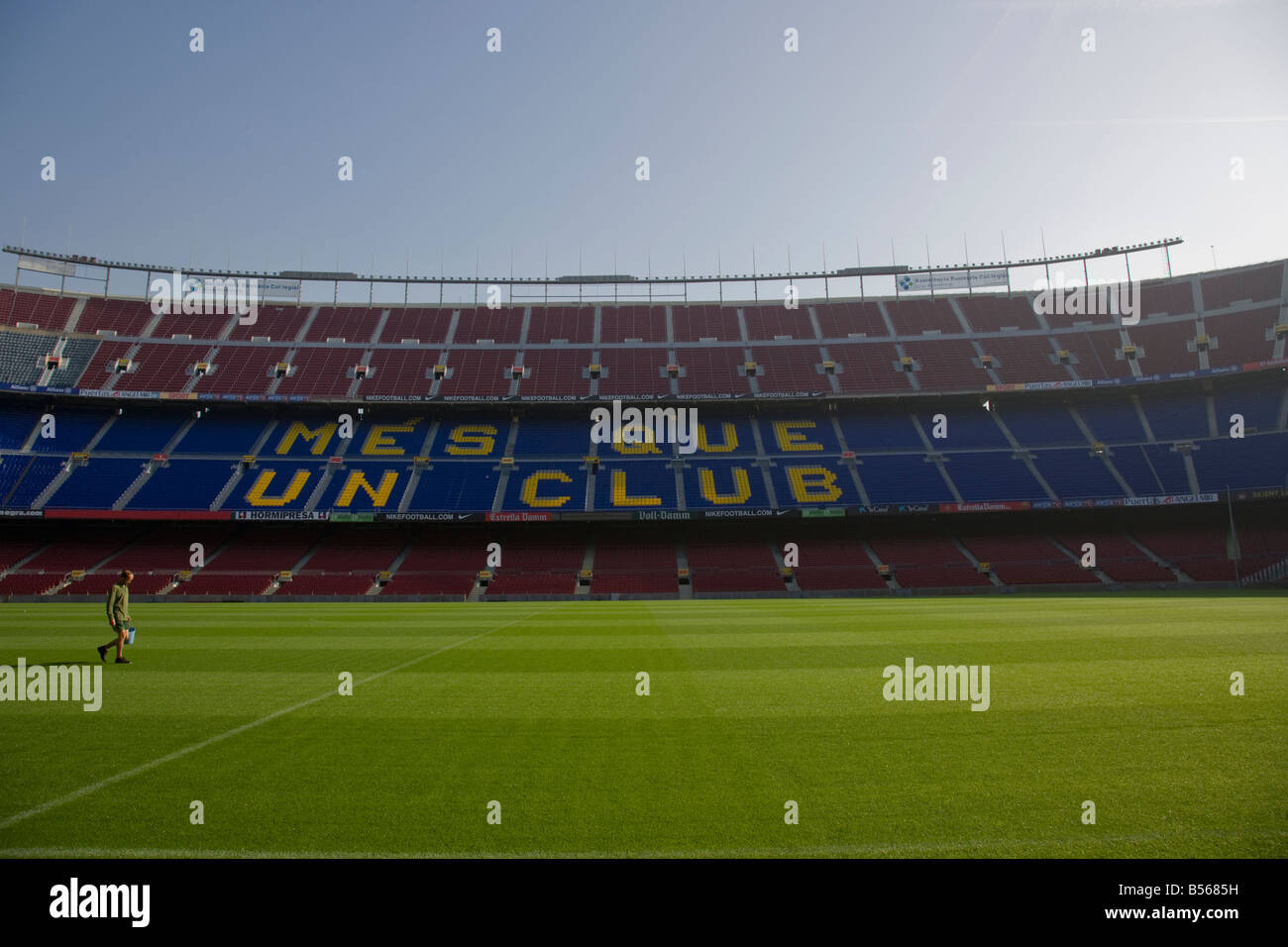 CAMP NOU FC BARCELONA FOOTBALL STADIUM BARCELONAFC FCBARCELONA SPAGNA Foto Stock