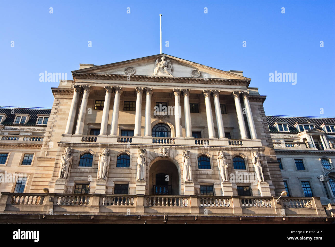 La Banca di Inghilterra London REGNO UNITO Foto Stock