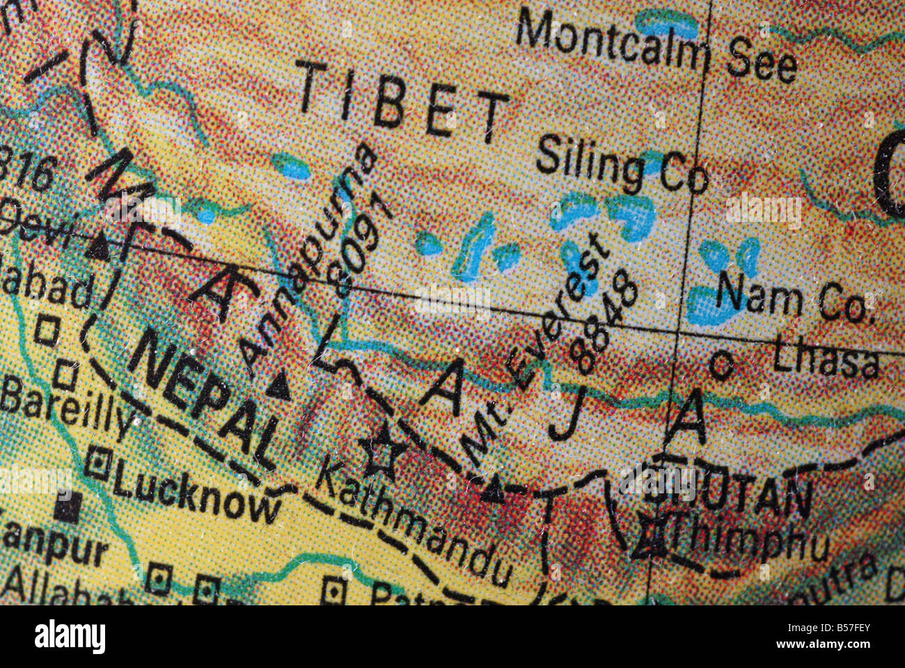 Tibet Foto Stock