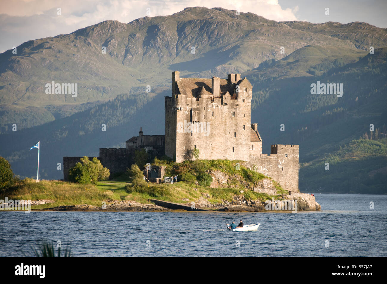 Eilean Donan Castle Scozia Scotland Foto Stock