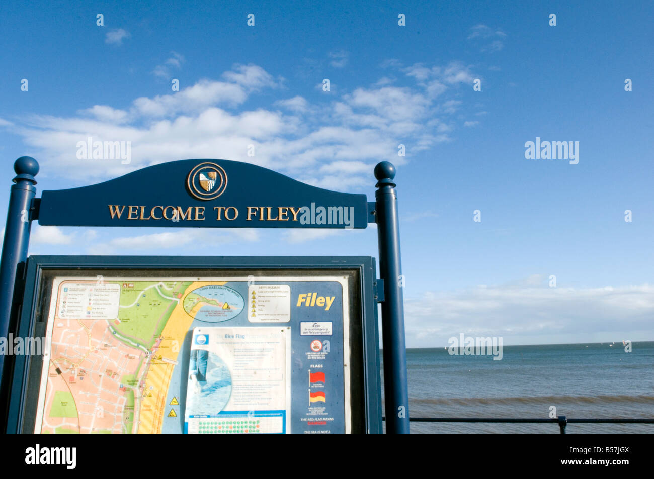 Filey east yorkshire costa litorale beach resort piccolo nord del Regno Unito Inghilterra british mare mare Foto Stock