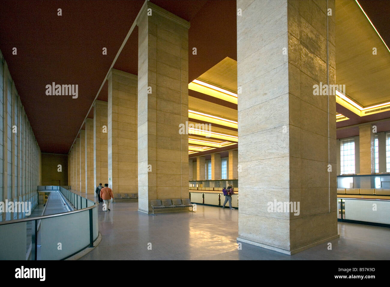 Aeroporto di Tempelhof di Berlino, Germania Foto Stock