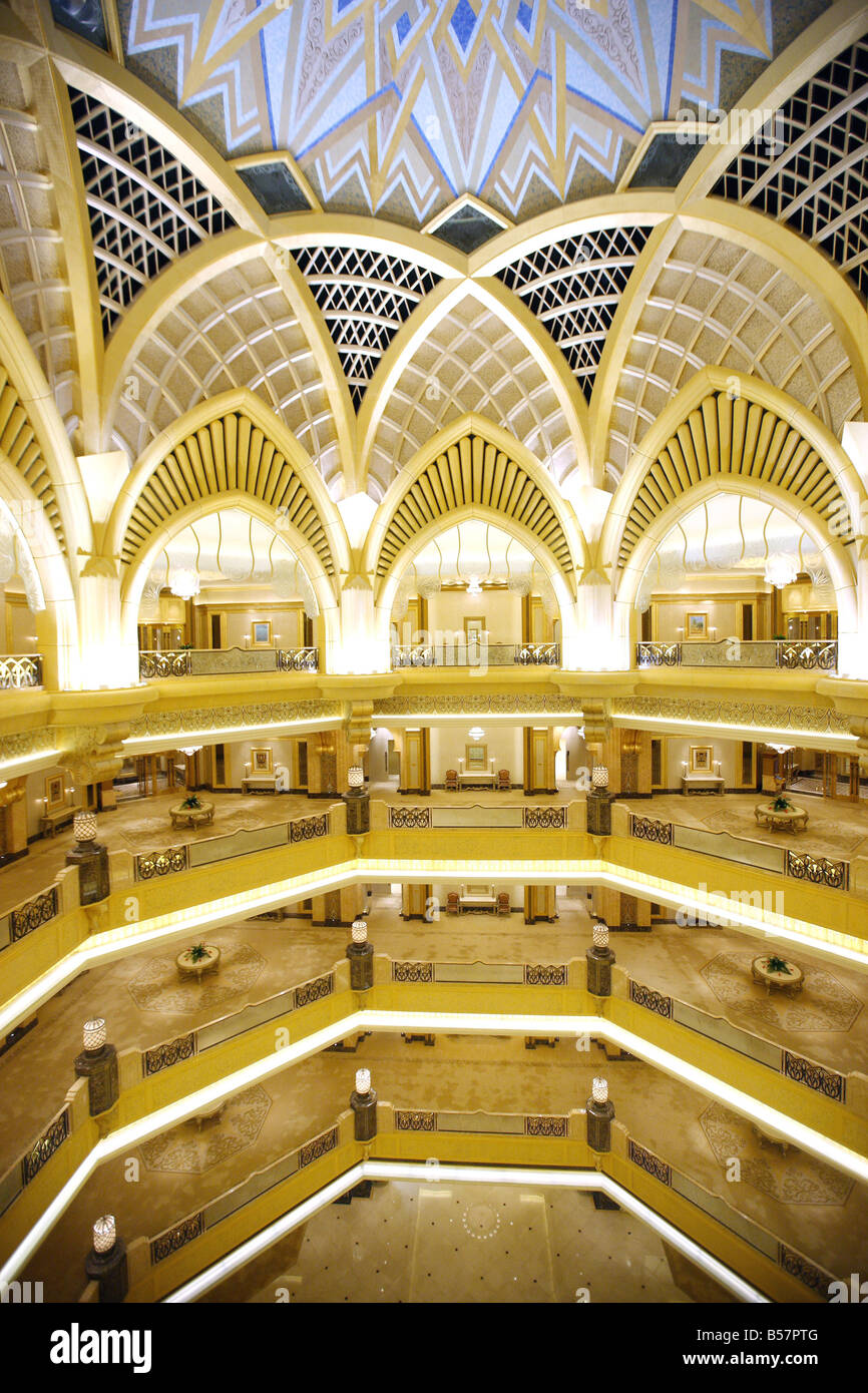 Emirati Arabi Uniti Abu Dhabi Emirates Palace Hotel Kempinski gruppo Foto Stock