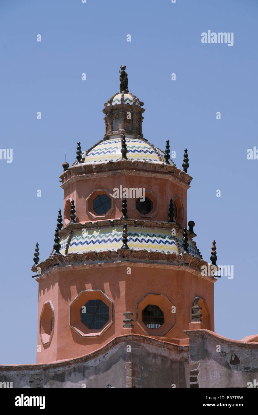 Cupola di Santa Casa de Loreto, San Miguel De Allende (San Miguel), stato di Guanajuato, Messico, America del Nord Foto Stock