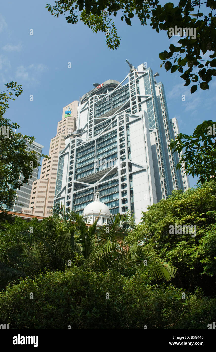 L'HSBC Building, Hong Kong, Cina, Asia Foto Stock