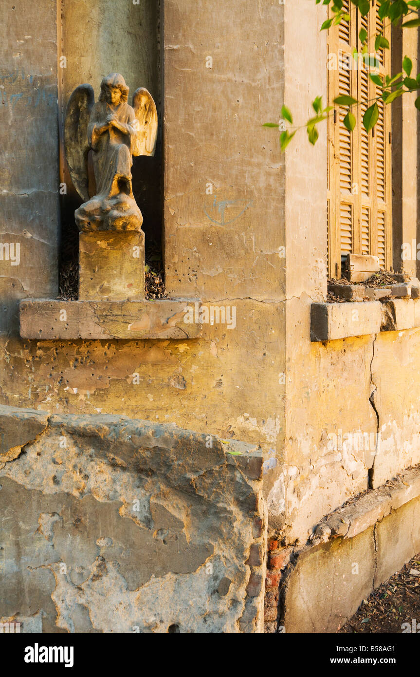Cimitero copto al Cairo, Egitto, Africa Settentrionale, Africa Foto Stock