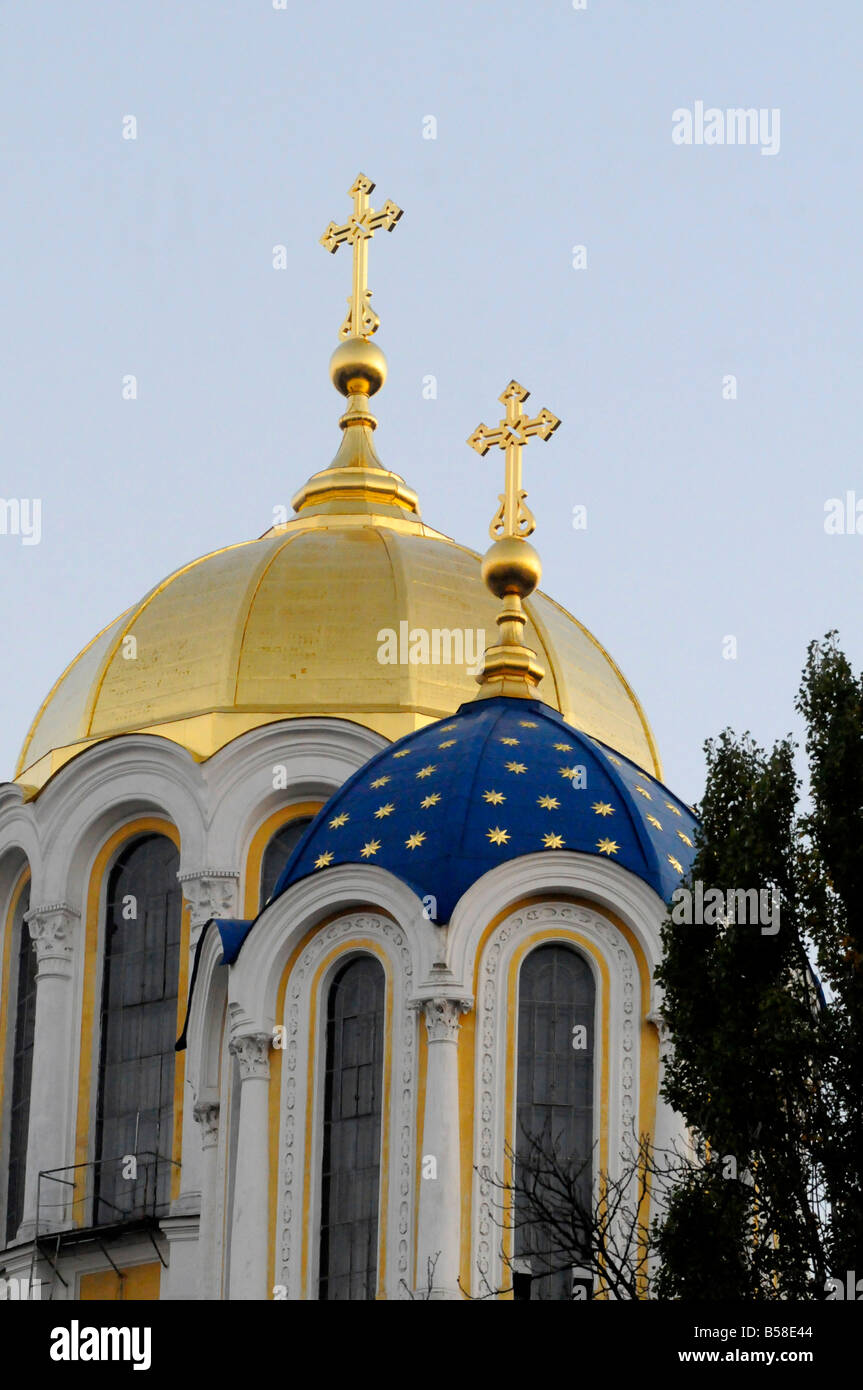 Foto di San Vladimiro cattedrale nel centro di Kiev, Ucraina Foto Stock