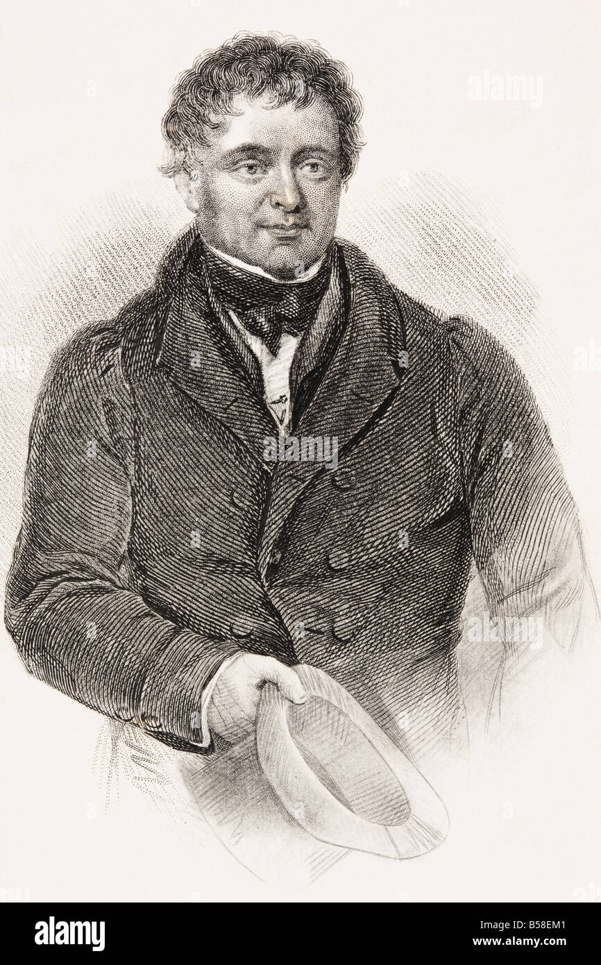 Daniel o'Connell, nome del Liberatore, 1775 - 1847. Primo dei grandi leader irlandesi del 19th° secolo nella Camera dei Comuni Britannici. Foto Stock