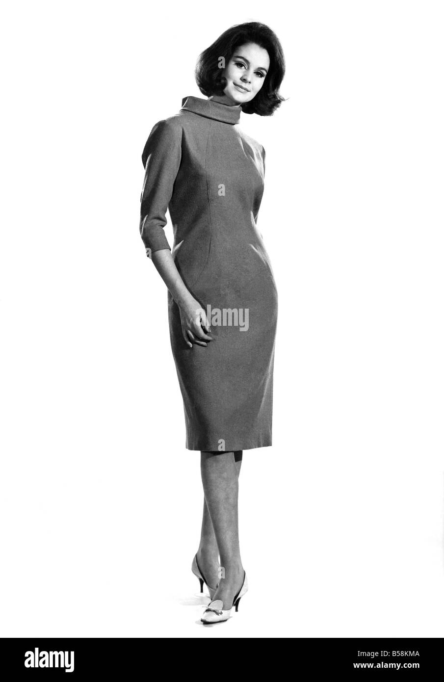 Sveglia Mode 1963: Christina Gregg. Marzo 1963 P007700 Foto Stock