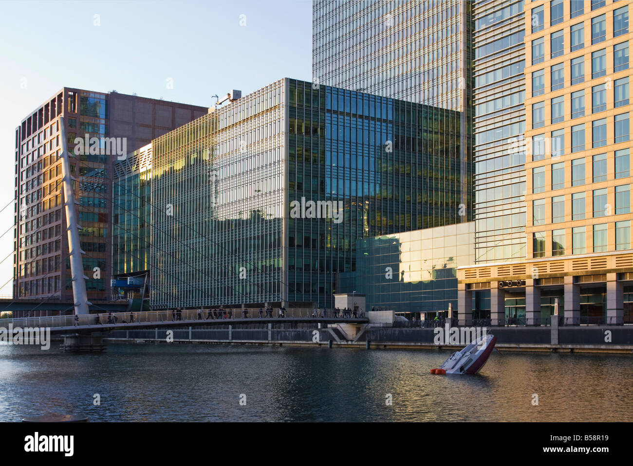 25 Bank Street Canary Wharf London Foto Stock