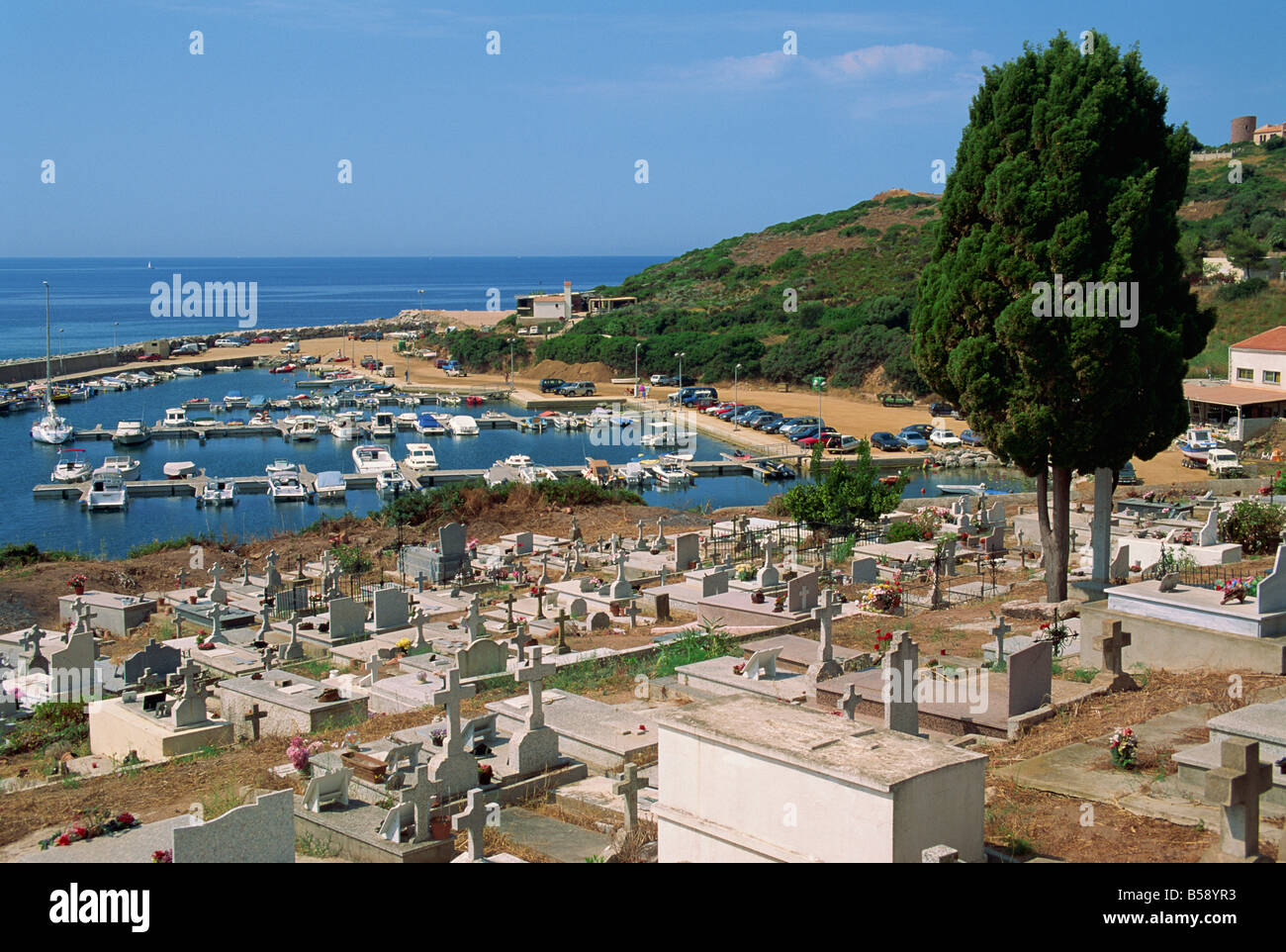 Marine sagrato Cargese Corsica Francia G Thouvenin Foto Stock