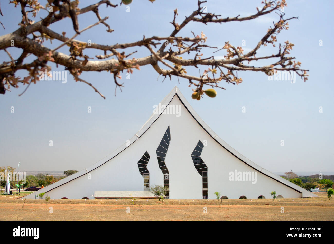 Cattedrale cattolica Brazilia città del Brasile America del Sud Foto Stock