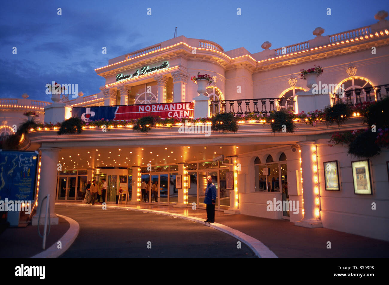 Casinò di Deauville Normandie Francia G Thouvenin Foto Stock