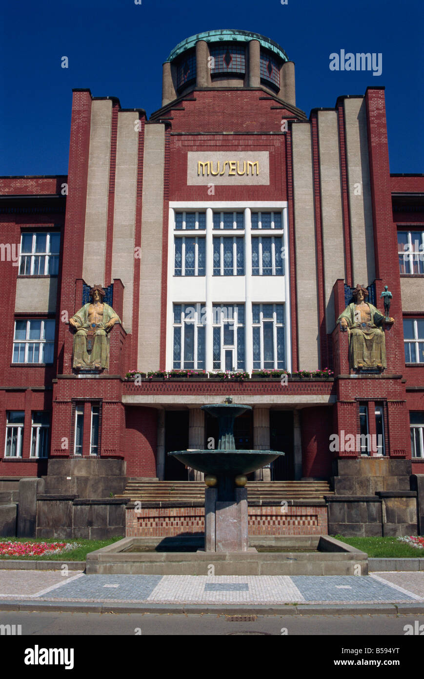 Museo da Jan Kotera, Hradec Kralove, Boemia orientale, Repubblica Ceca, Europa Foto Stock