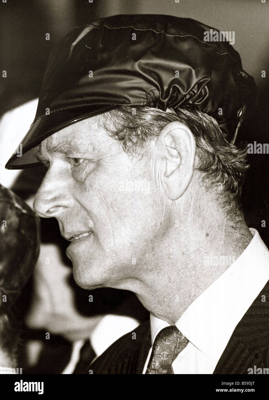 Il principe Filippo a Westminster Abbey Duca di Edimburgo Westminster Abbey fiducia Marzo 1982 anni ottanta Foto Stock