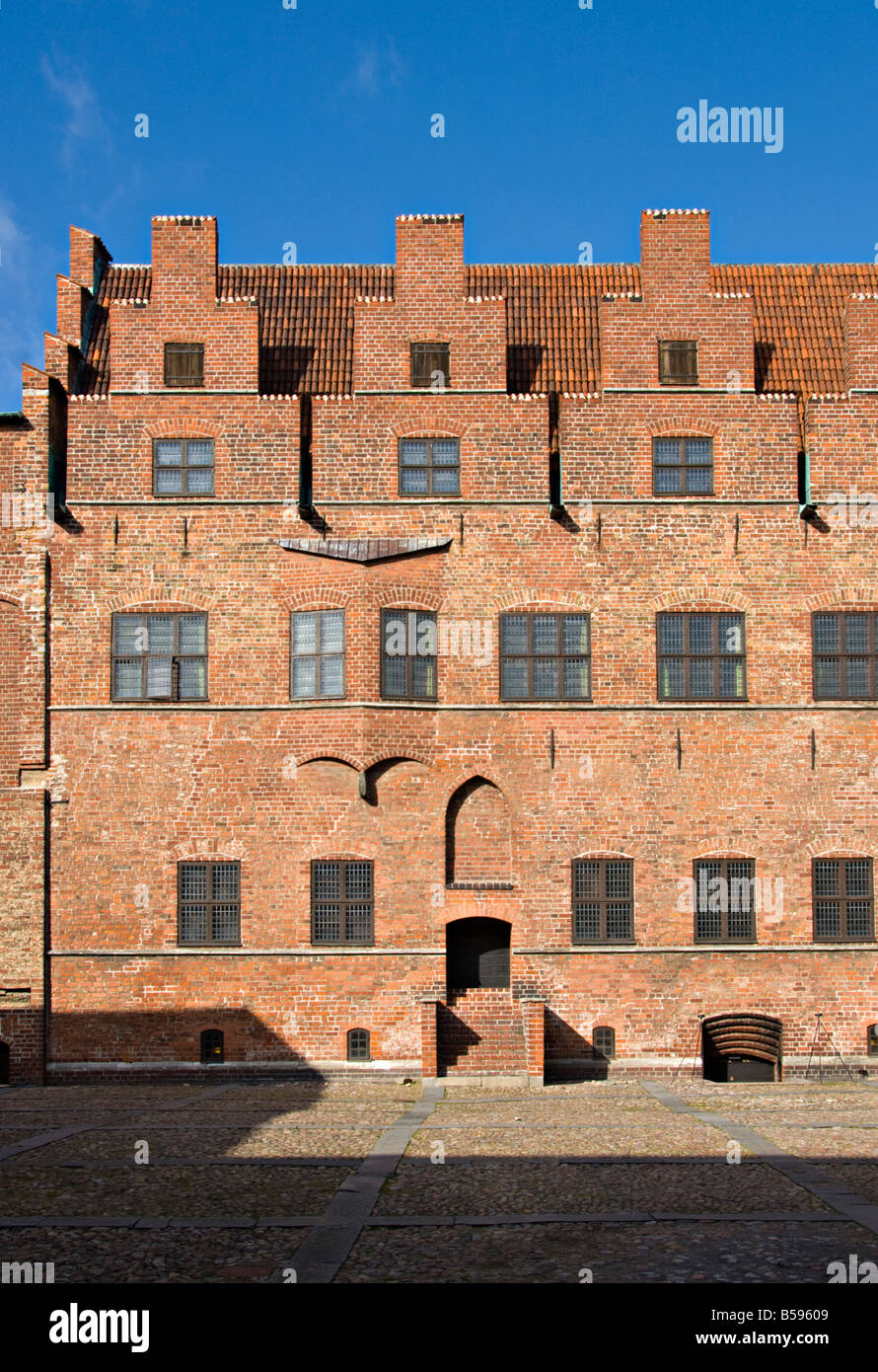 Il castello di Malmöhus, Malmo, Skåne, Svezia Foto Stock