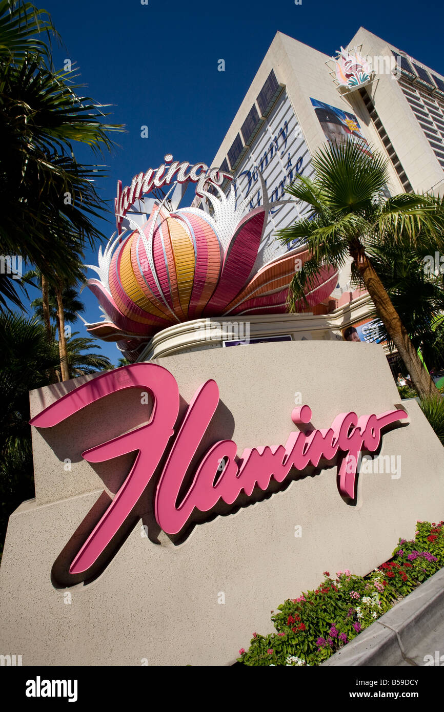 Flamingo Hotel e Casino di Las Vegas, Nevada Foto Stock