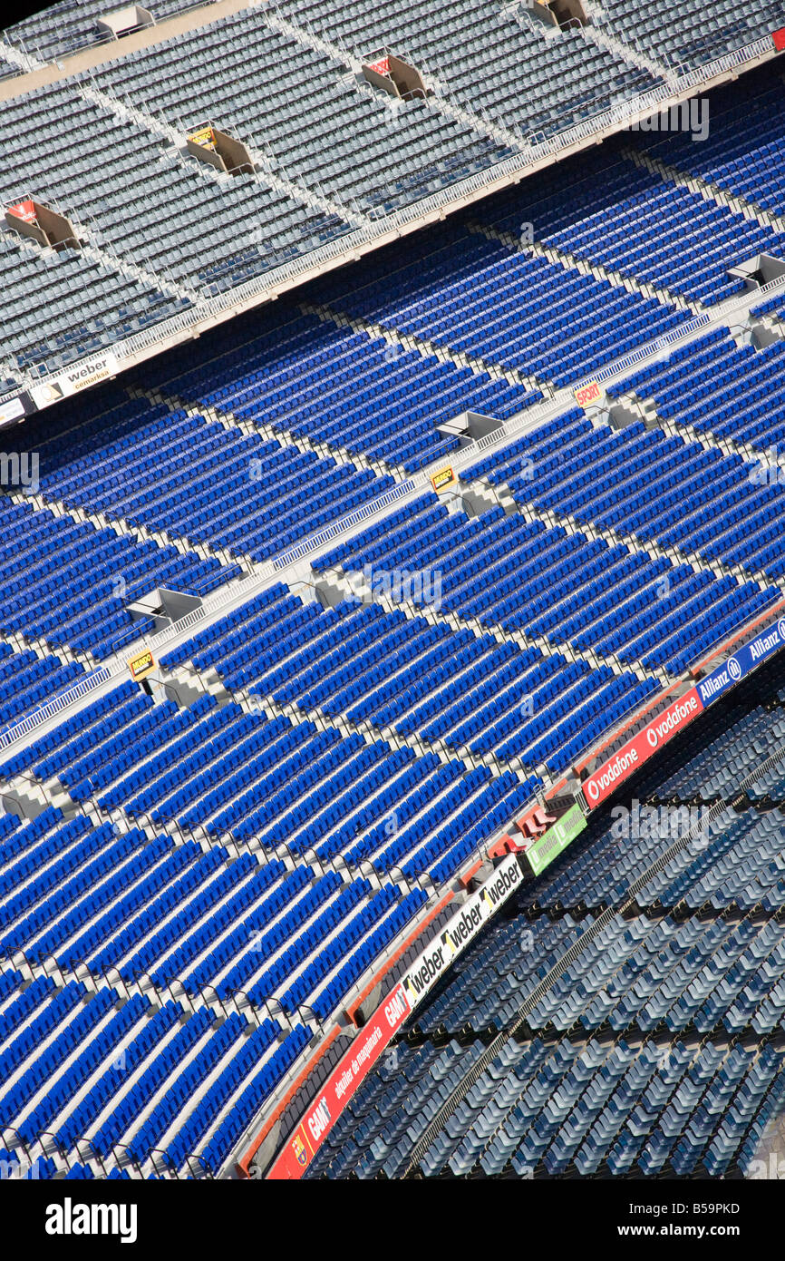 CAMP NOU FC BARCELONA FOOTBALL STADIUM BARCELONAFC FCBARCELONA SPAGNA Foto Stock