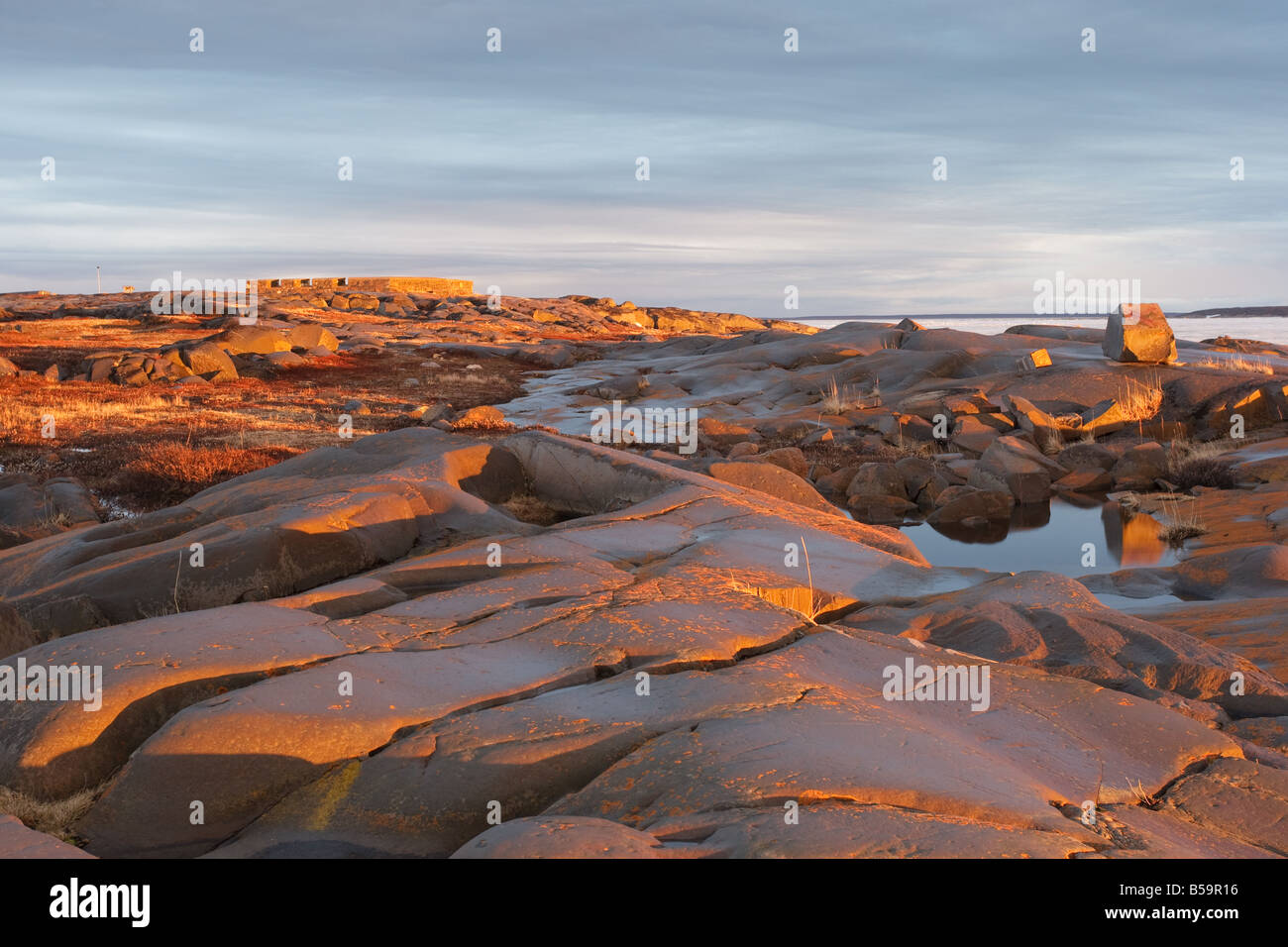 Cape allegro, Churchill, Manitoba, Canada Foto Stock