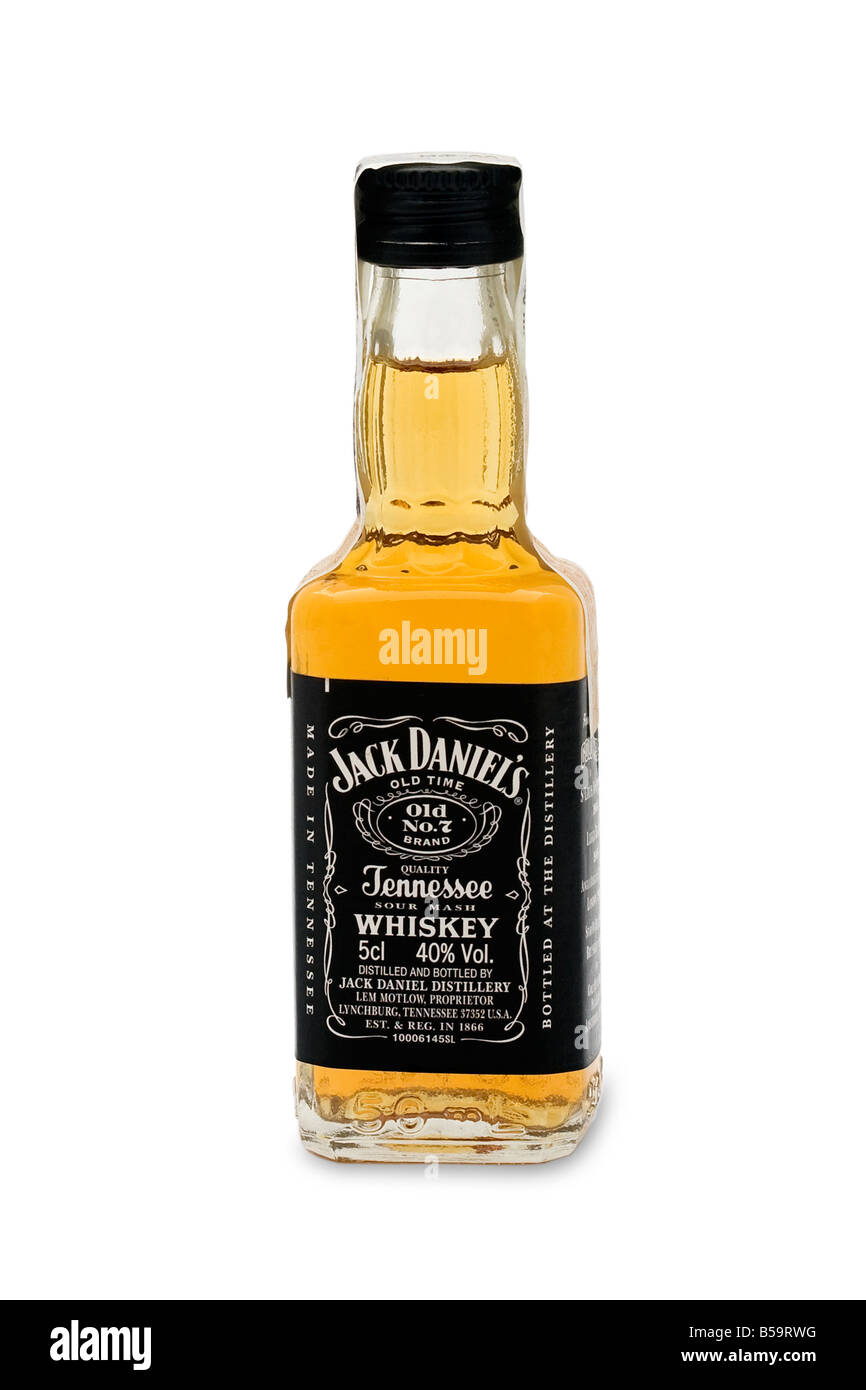 Jakc daniels vecchio tempo Sour Mash whisky whiskey tennessee usa Foto Stock