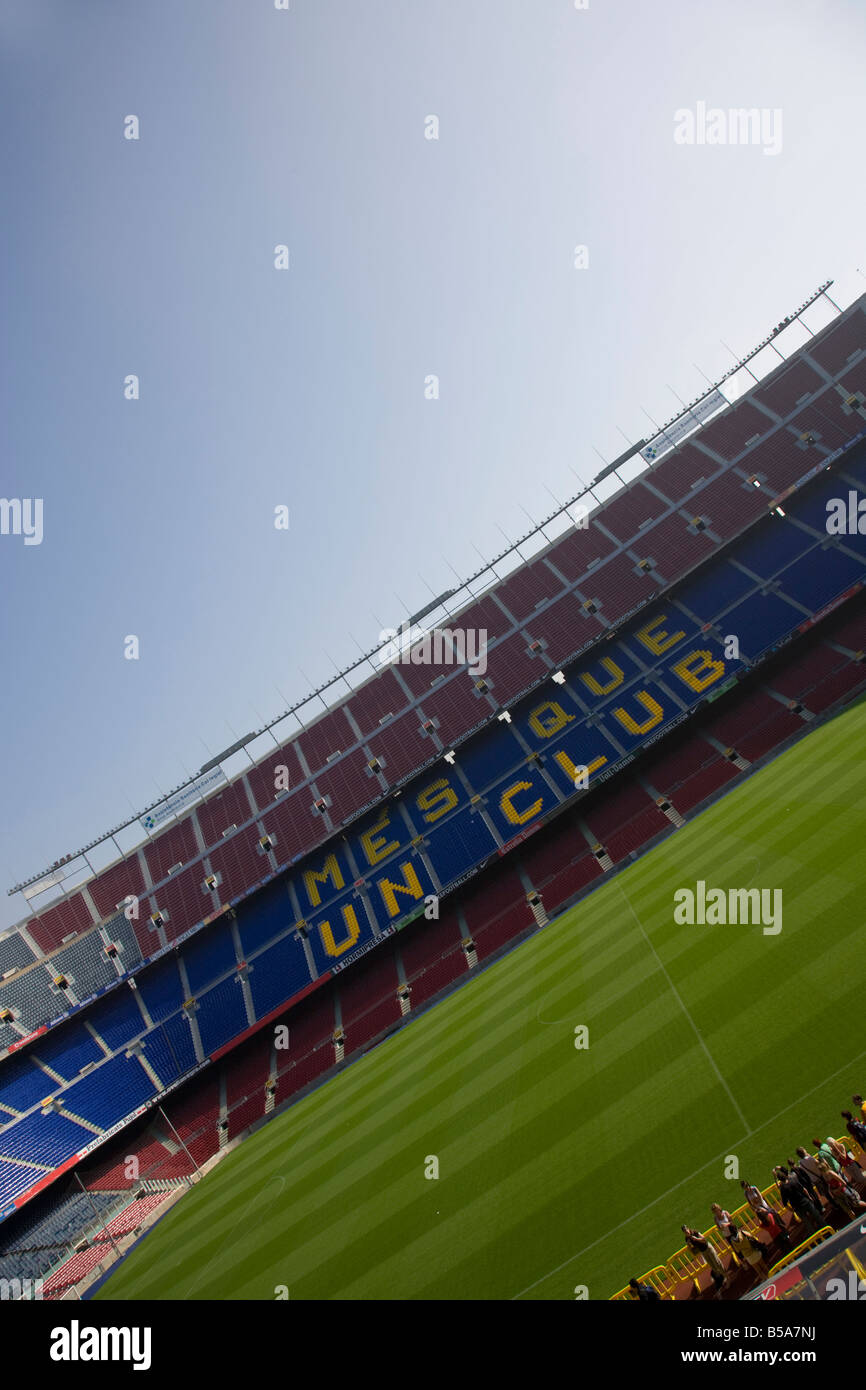 CAMP NOU FC BARCELONA FOOTBALL STADIUM BARCELONAFC FCBARCELONA SPAGNA Foto Stock