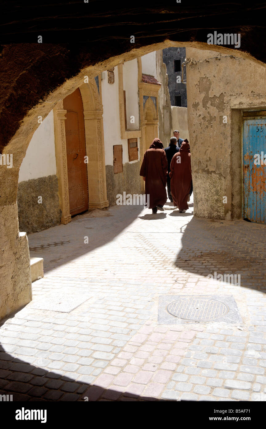 Nel cuore della Medina di Essaouira, Marocco, Africa Settentrionale, Africa Foto Stock