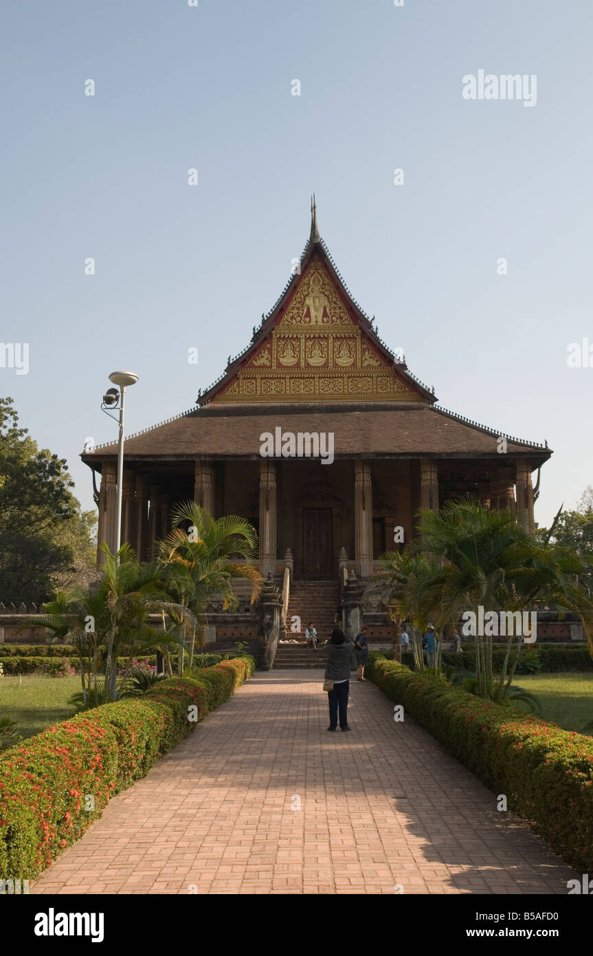Haw Pha Kaew, Vientiane, Laos, Indocina, sud-est asiatico Foto Stock