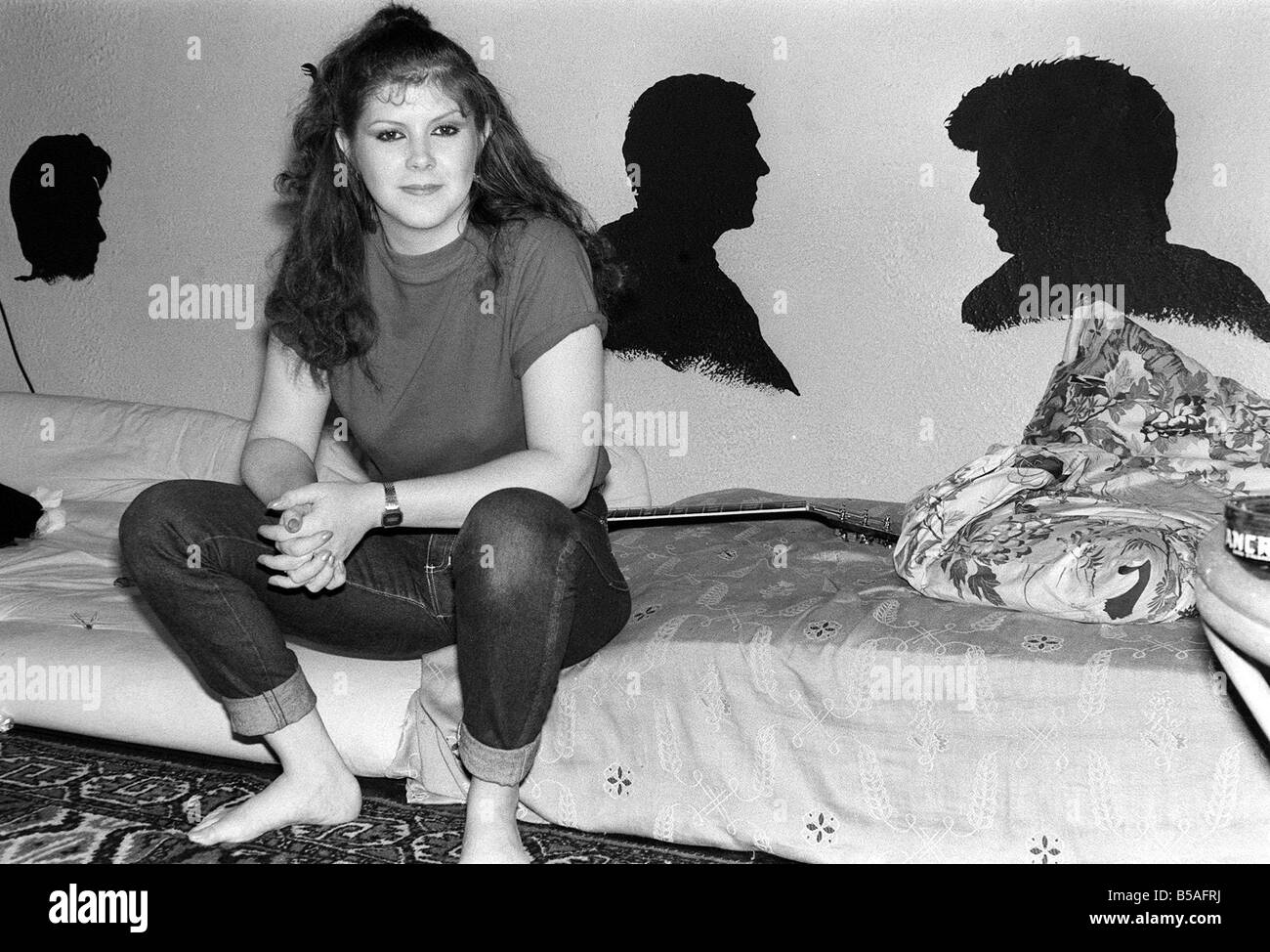 Kirsty MacColl cantante Lug 1981 Foto Stock