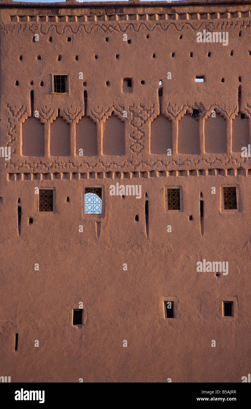 Marrakech apos s Pacha passato Palace Taourit Kasba Ouarzazate Marocco Africa G Thouvenin Foto Stock