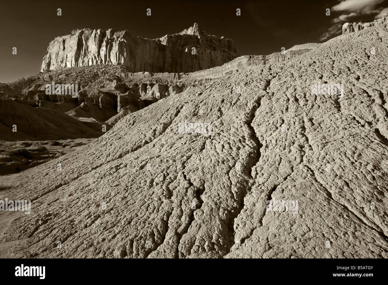 Il Castello Capitol Reef National Park nello Utah Foto Stock