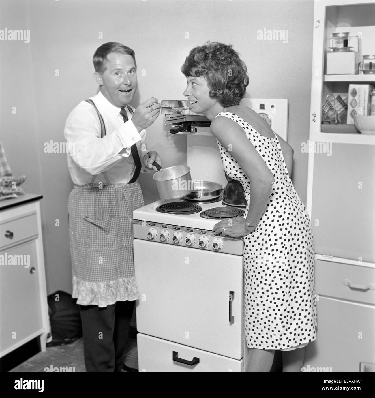 Eric Morecambe e Erine saggia comie TV double act. 1963 A973A-002 Foto Stock