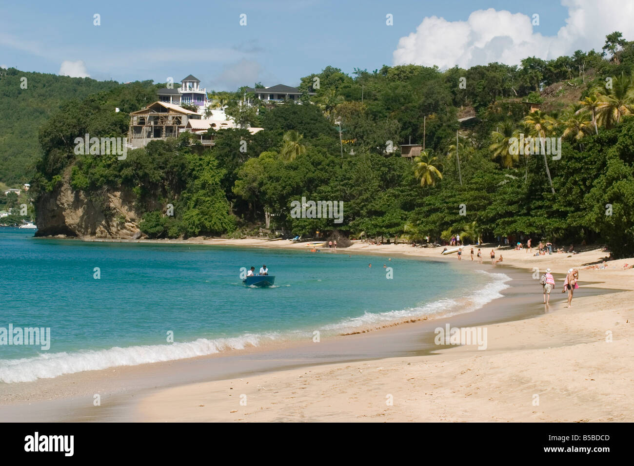 La principessa Margaret beach Bequia St Vincent e Grenadine West Indies Caraibi America Centrale Foto Stock
