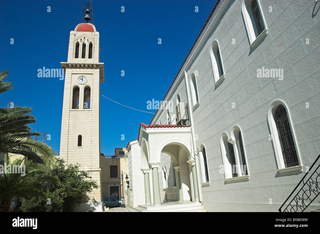 Chiesa di Mitropolis a Rethymno Creta Grecia Settembre 2008 Foto Stock