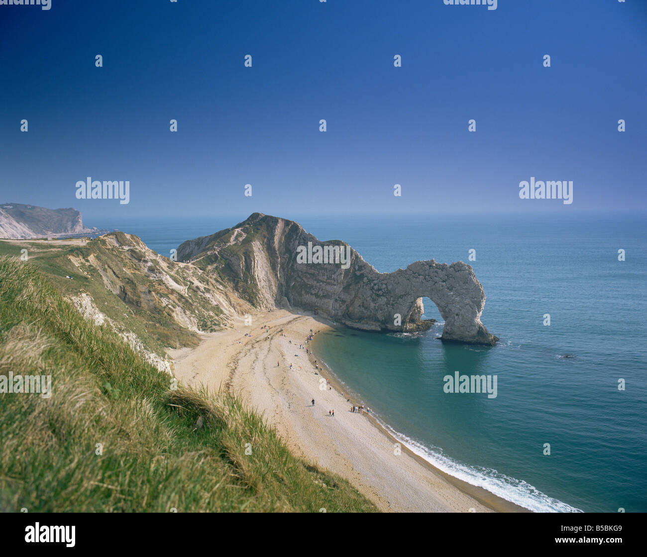 Porta di Durdle Dorset England Regno Unito Europa Foto Stock