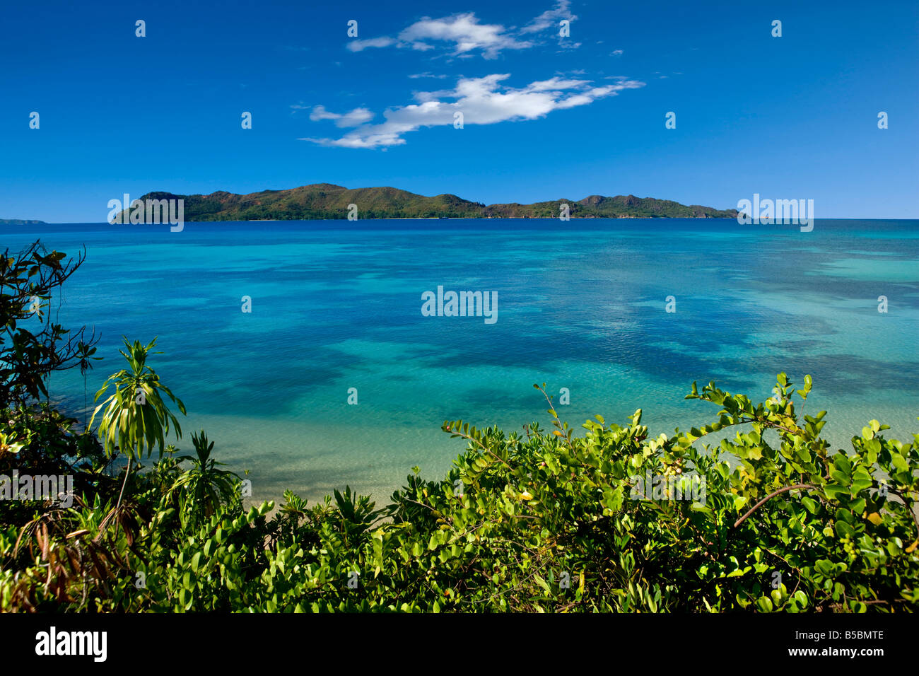 Ile Curieuse Seychelles Oceano Indiano Foto Stock