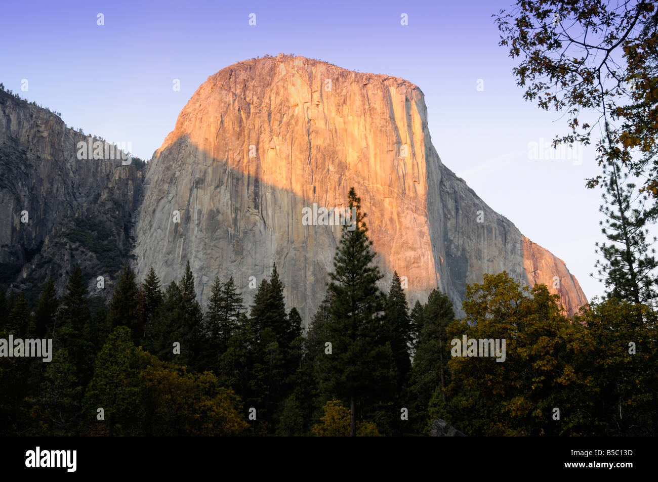 El Capitan, Yosemite National Park, California USA Foto Stock