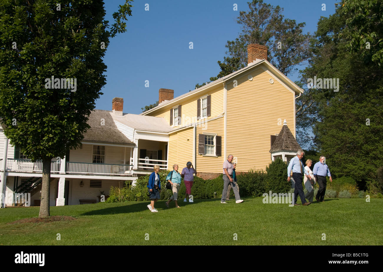 Ceneri Lawn-Highland, casa di James Monroe, quinto Presidente degli Stati Uniti Foto Stock