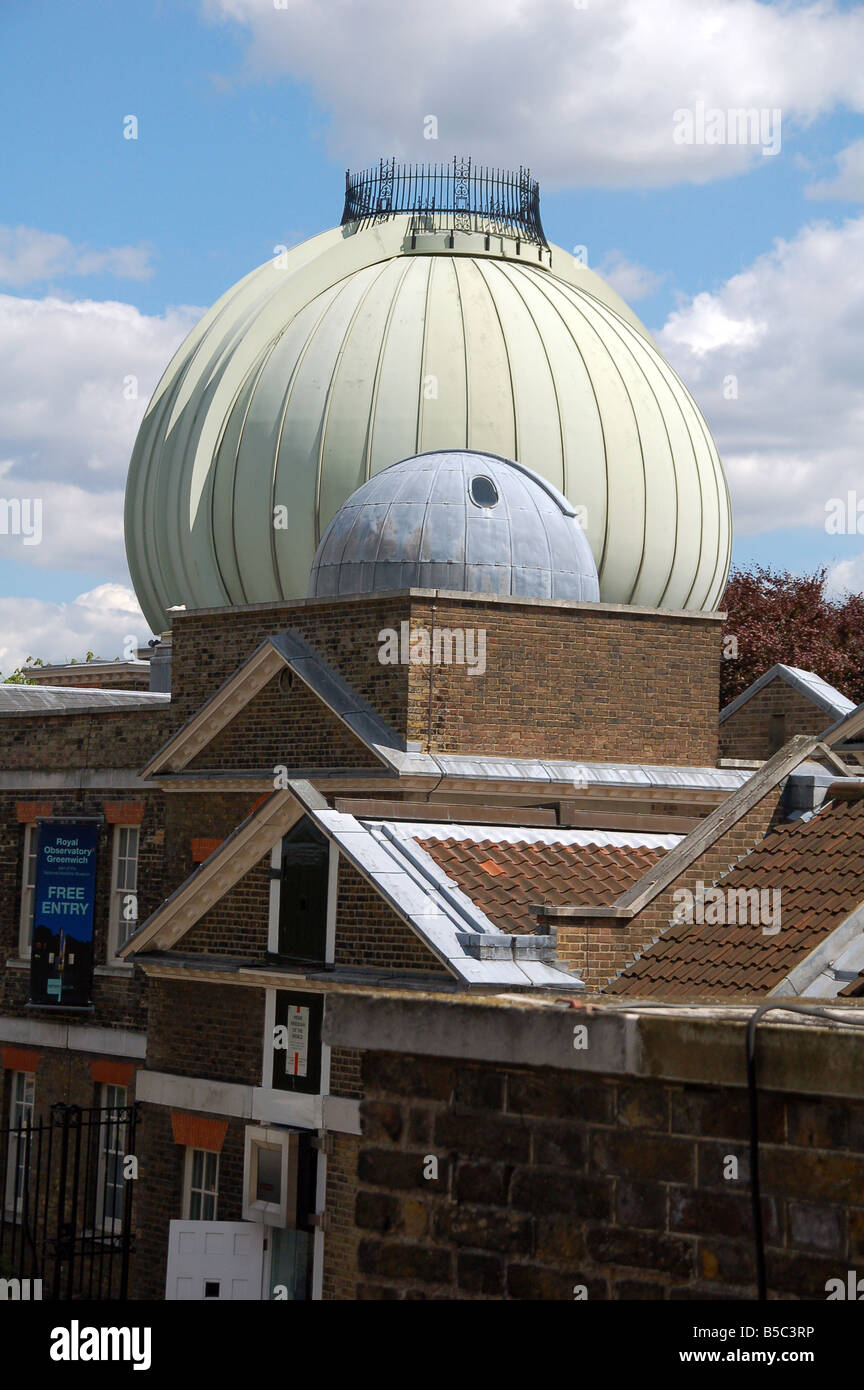 Greenwich Osservatorio di Greenwich Londra Inghilterra REGNO UNITO Foto Stock