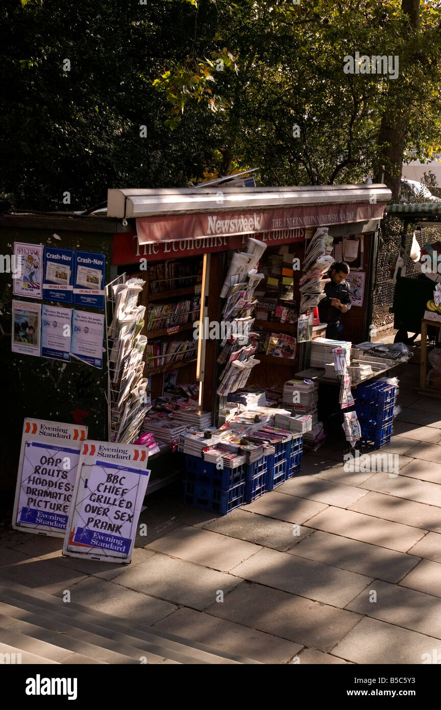 Un nuovo stand a Londra REGNO UNITO Foto Stock