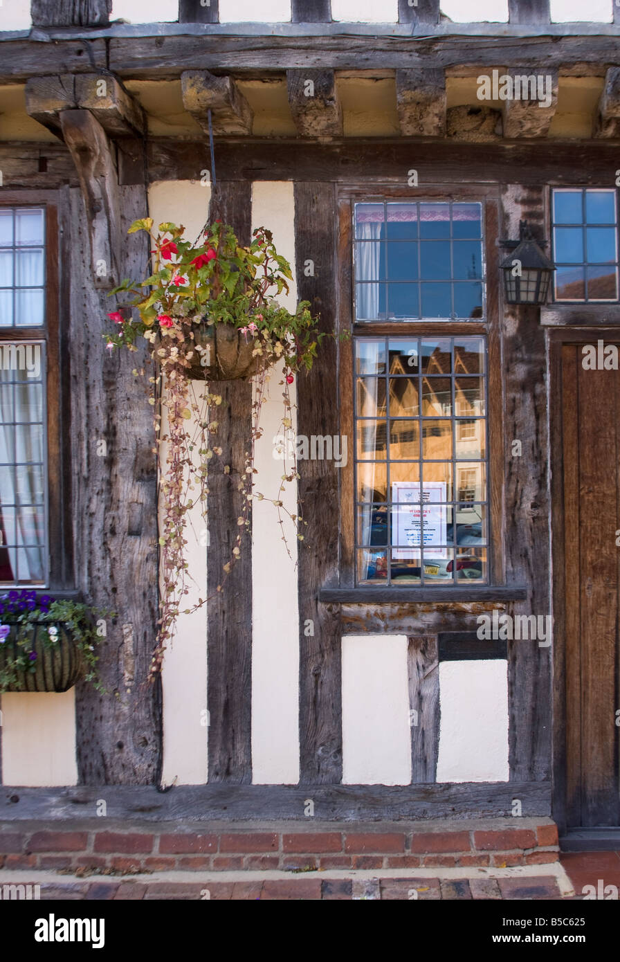 Casa in paese a Lavenham Foto Stock