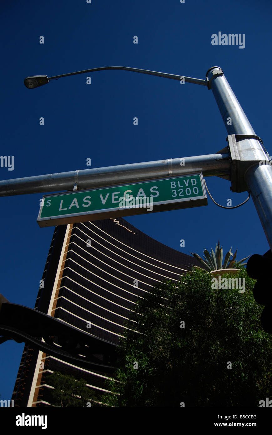 Las Vegas Boulevard, Las Vegas, Nevada Foto Stock