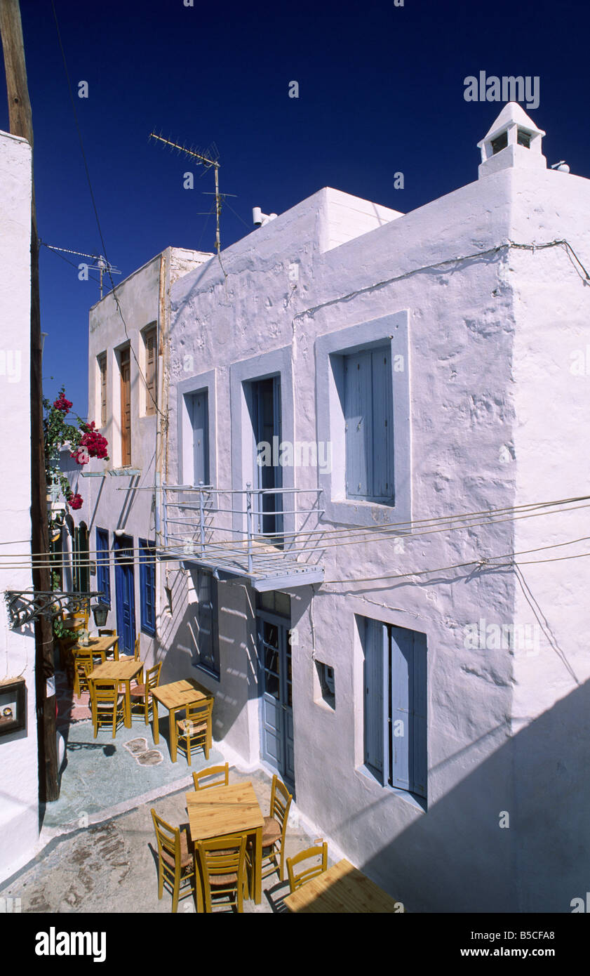 Grecia, Isole Cicladi, Milos, Plaka, casa tipica Foto Stock