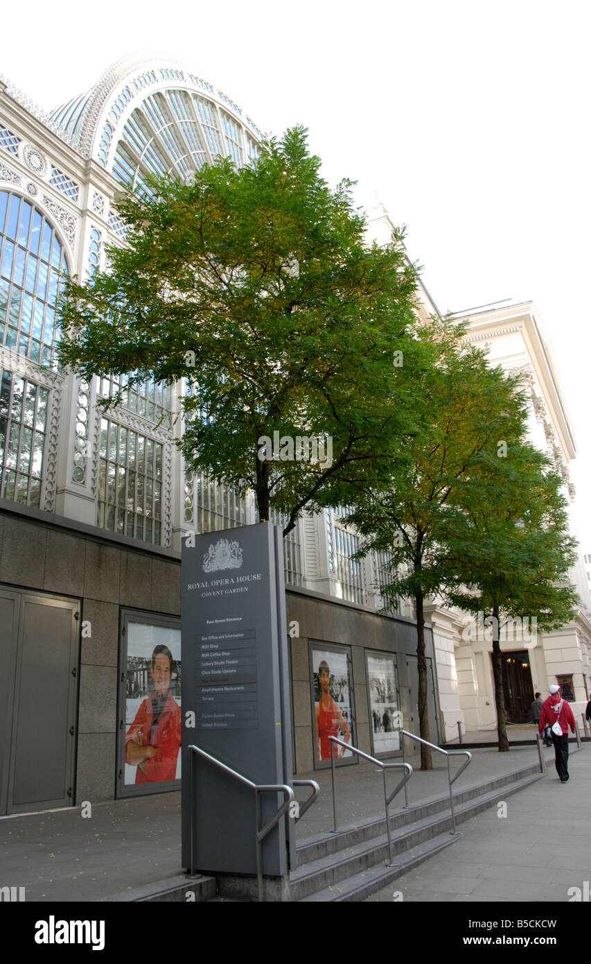 Royal Opera House Covent Garden di Londra - Inghilterra Foto Stock