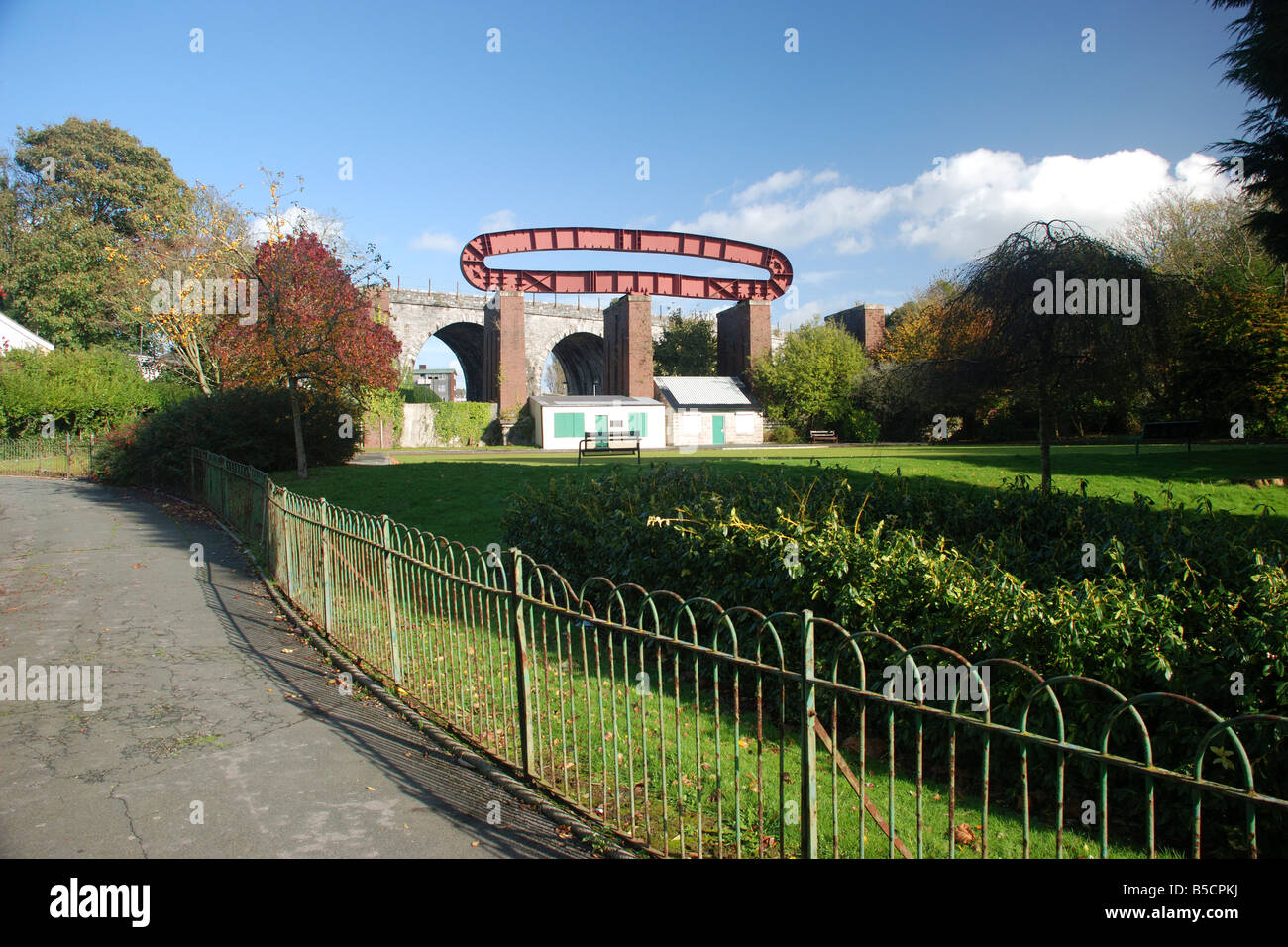 Victoria Park Plymouth Foto Stock