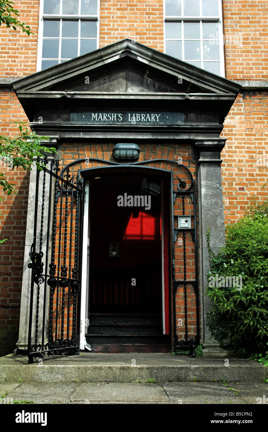 Marsh la libreria di Dublino in Irlanda Foto Stock