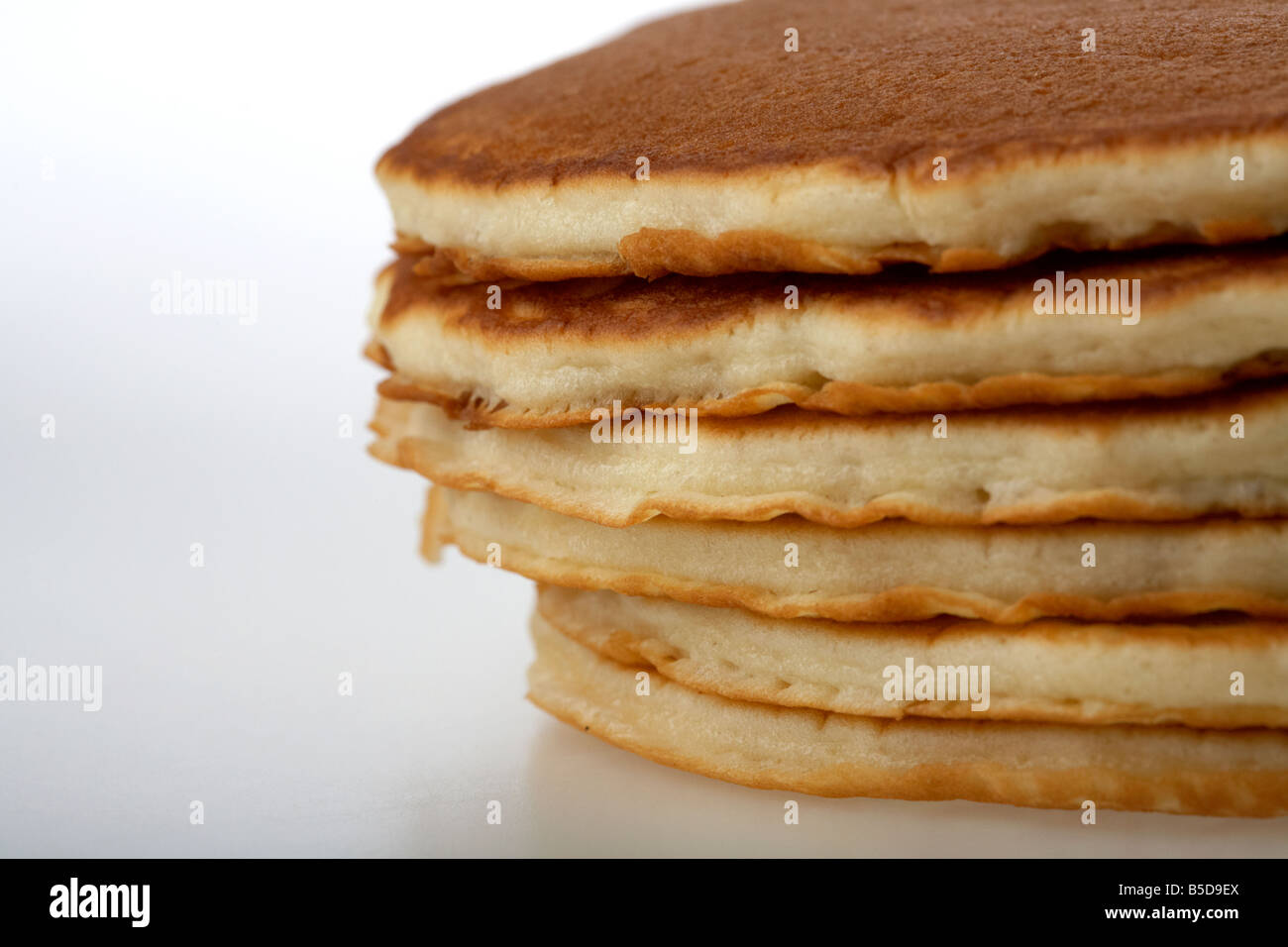 Pila di grande stile americano pancake Foto Stock