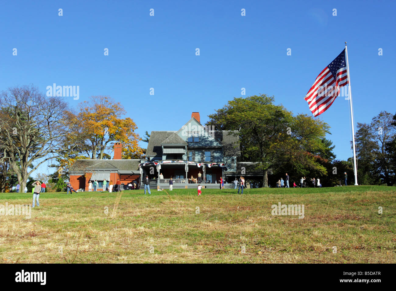 Sagamore Hill National Historic Site Theodore Roosevelt ex residenza Foto Stock